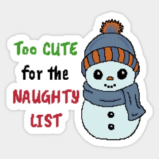 Christmas funny quote #5 Sticker